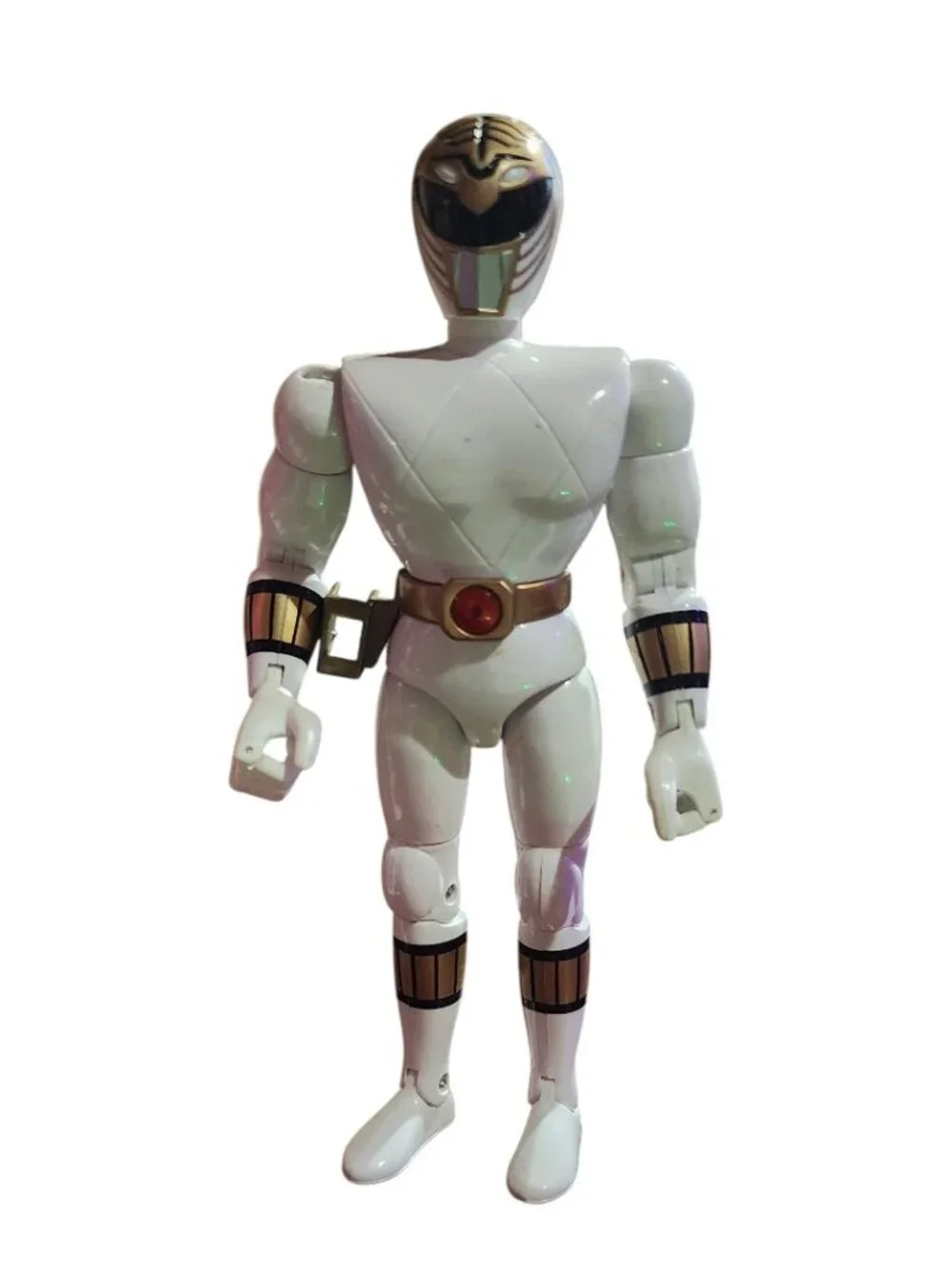White Power Ranger Figurine